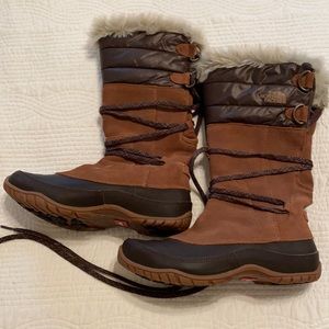 North Face Jozie Purna Waterproof Insulated Faux Fur Collar